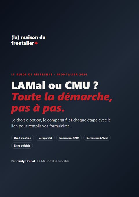 Guide LAMal ou CMU du frontalier &agrave; t&eacute;l&eacute;charger
